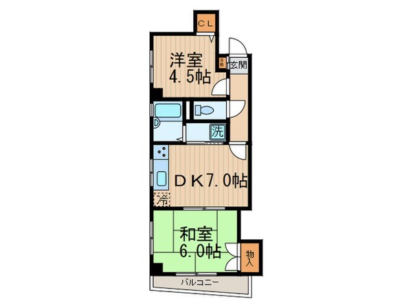 メゾン向山の物件間取画像